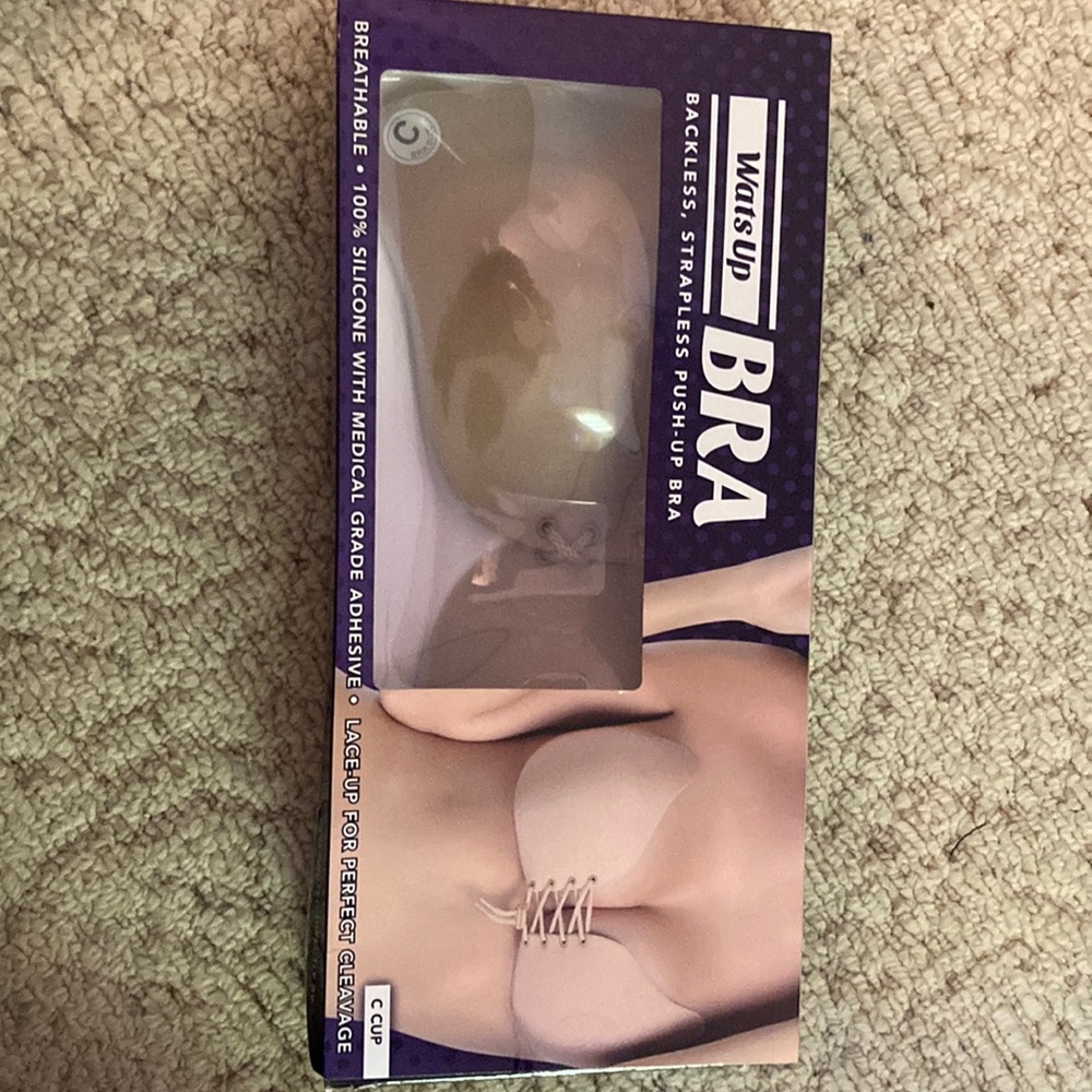 Backless strapless push up bra
